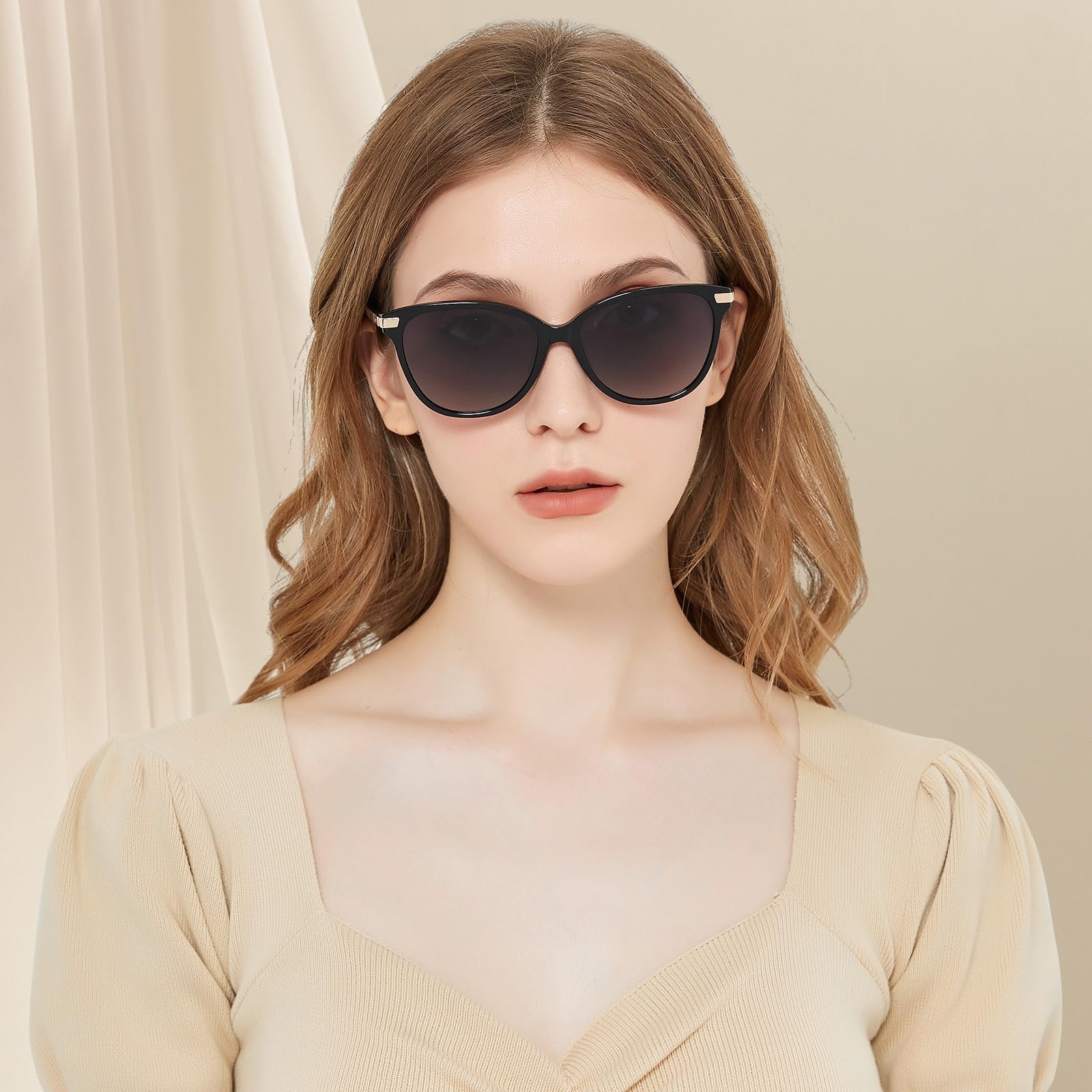 Сонцезахисні окуляри Retro AVAWAY Поляризовані для жінок Захист від УФ-випромінювання, фото №3