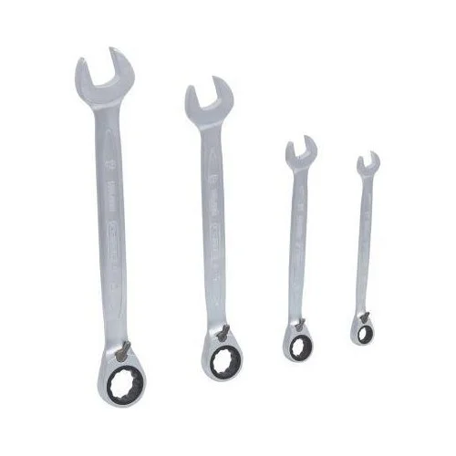 Набір комбінованих тріскачкових ключів KS TOOLS GEARplus 503.4604 з 4 предметів, фото №2 Набір комбінованих тріскачкових ключів KS TOOLS GEARplus 503.4604 з 4 предметів, фото №2