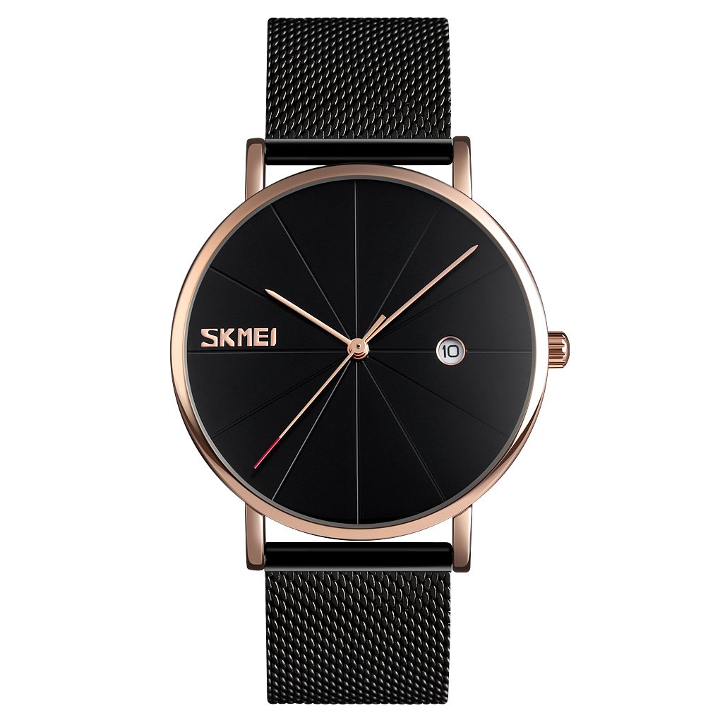 Годинник Skmei 9183RGBK Black-Rose Gold SALE, фото №1