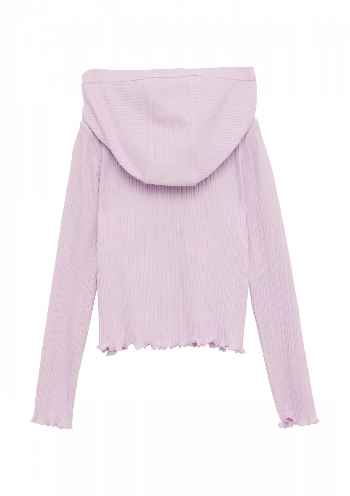 укороченная спортивная кофта s.Oliver с ребристой структурой, фото №2