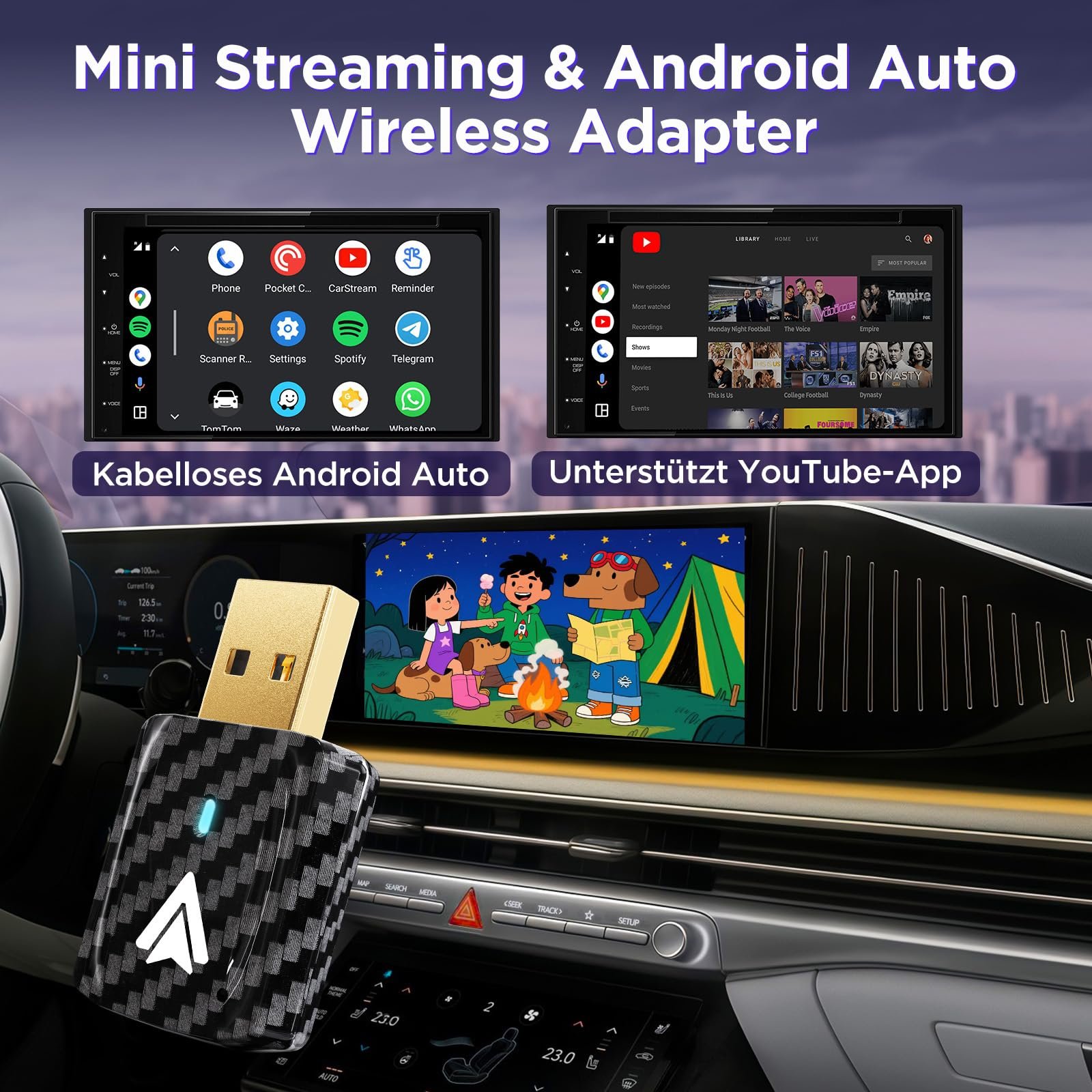 Бездротовий адаптер Android Car MSXTTLY U2AC-L9, фото №3