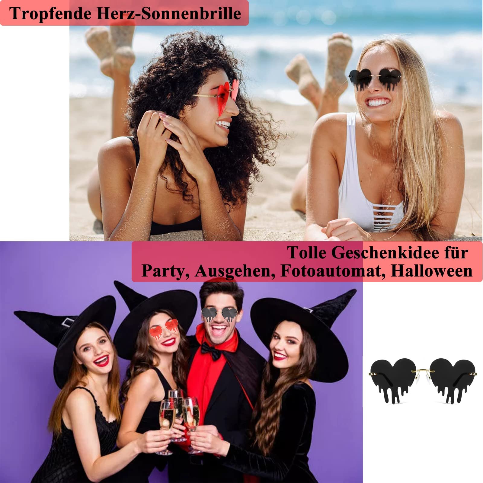 Солнцезащитные очки Sunwuun Rave, Тающее сердце., фото №7