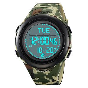 Годинник Skmei 2166CMGN Army Green Camouflage synthetic.ua - Фото 1