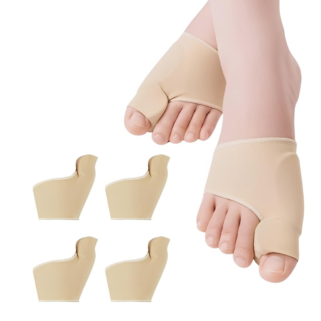 Шкарпетки Hallux Valgus 2 пари, бандаж для корекції Hallux Valgus з подушечками, фото №1