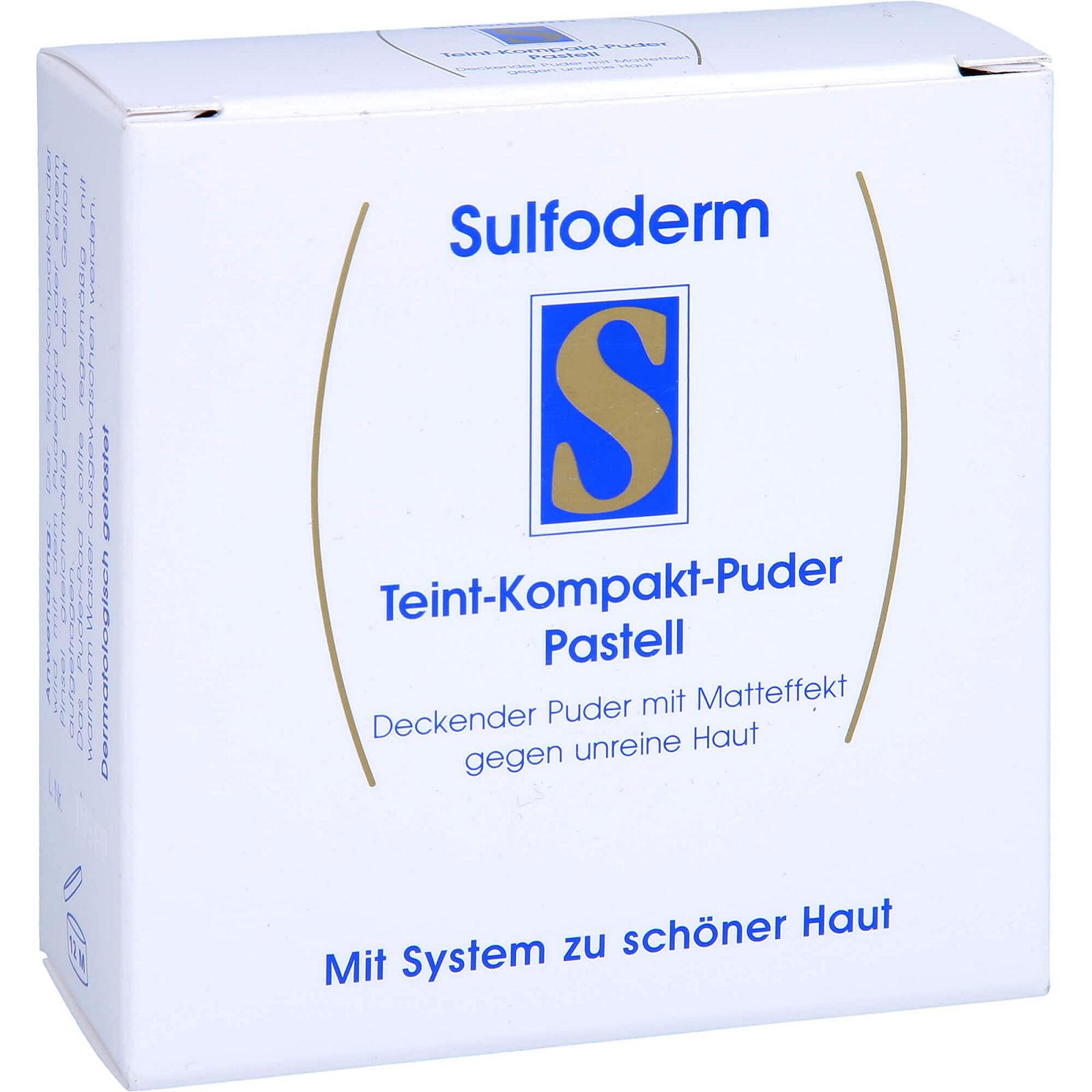 Пудра Sulfoderm S teint Compact 10 г, фото №5