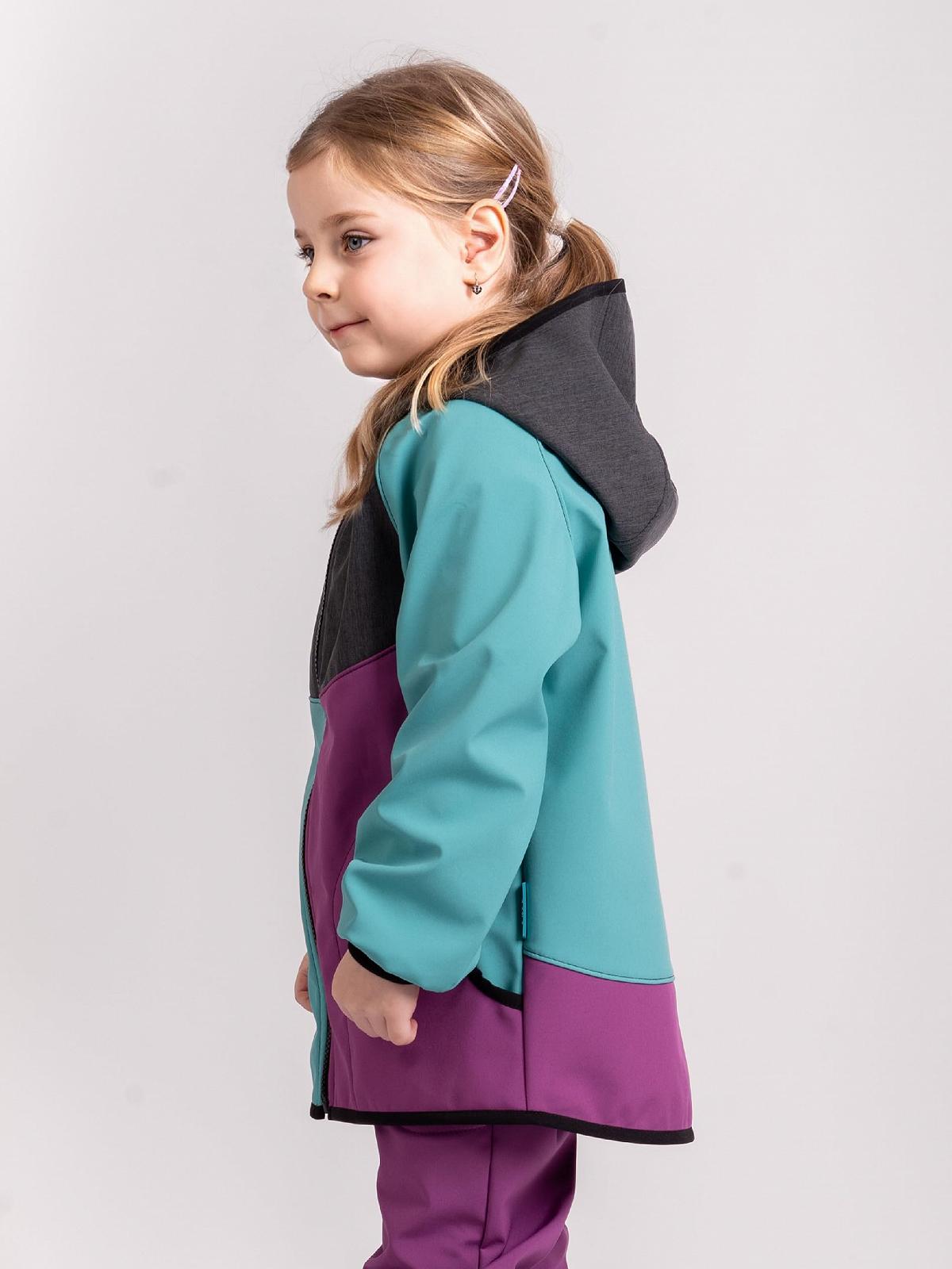 Дитяча куртка Softshell з флісом Basic Unuo, фото №3 Дитяча куртка Softshell з флісом Basic Unuo, фото №3