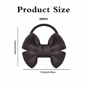 Резинки для волос с бантами synthetic.ua - Фото 1