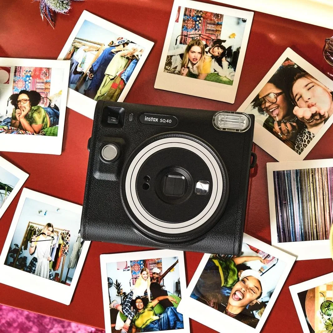 Фотокамера мгновенной печати Instax Square SQ 40 Black, фото №6