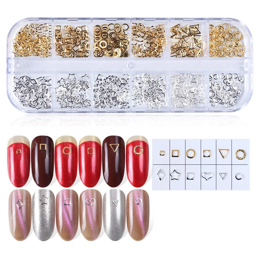 3D Металеві заклепки Набір каменів (4 коробки), фото №5 3D Металеві заклепки Набір каменів (4 коробки), фото №5