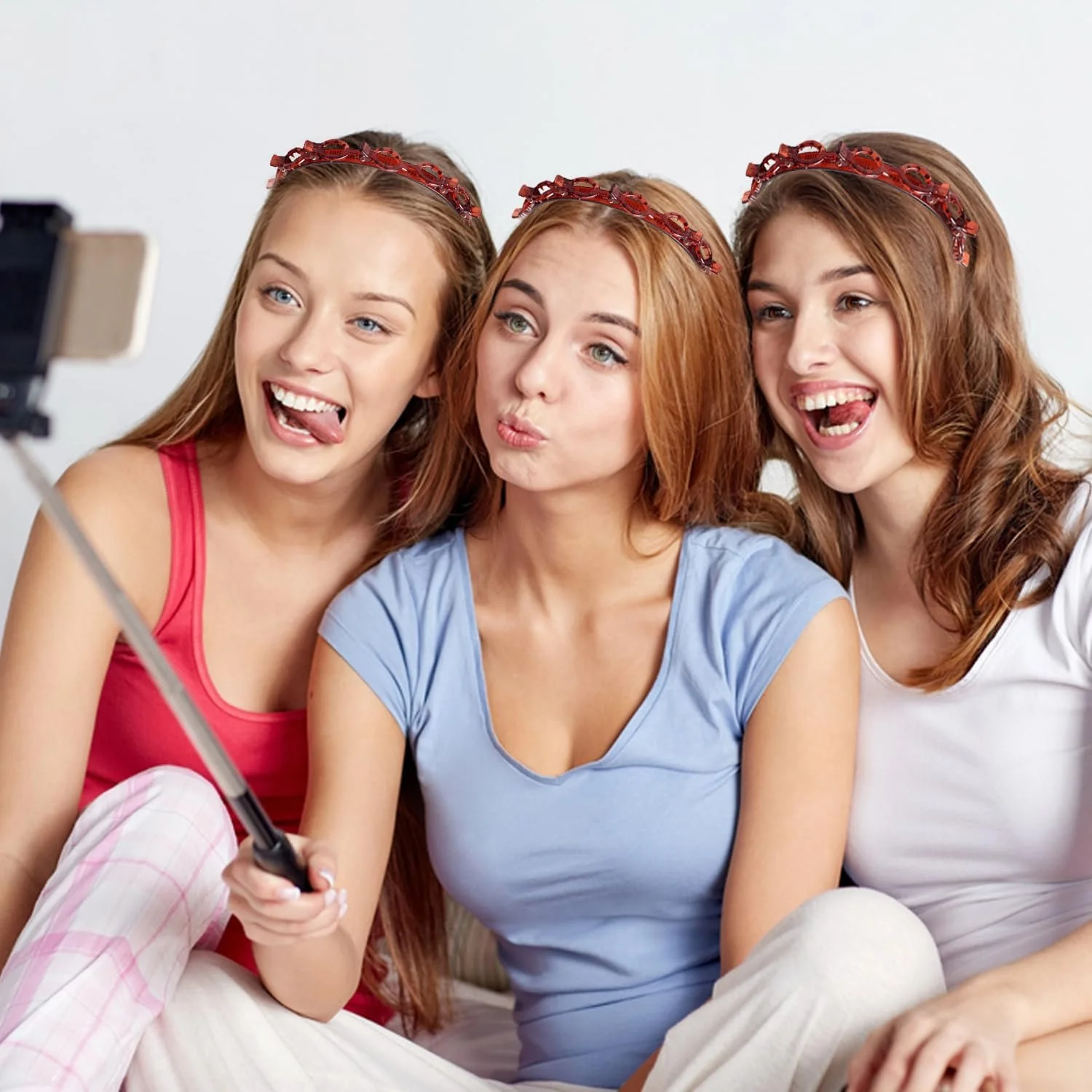 Обруч для волос с клипсами, фото №6 Обруч для волос с клипсами, фото №6