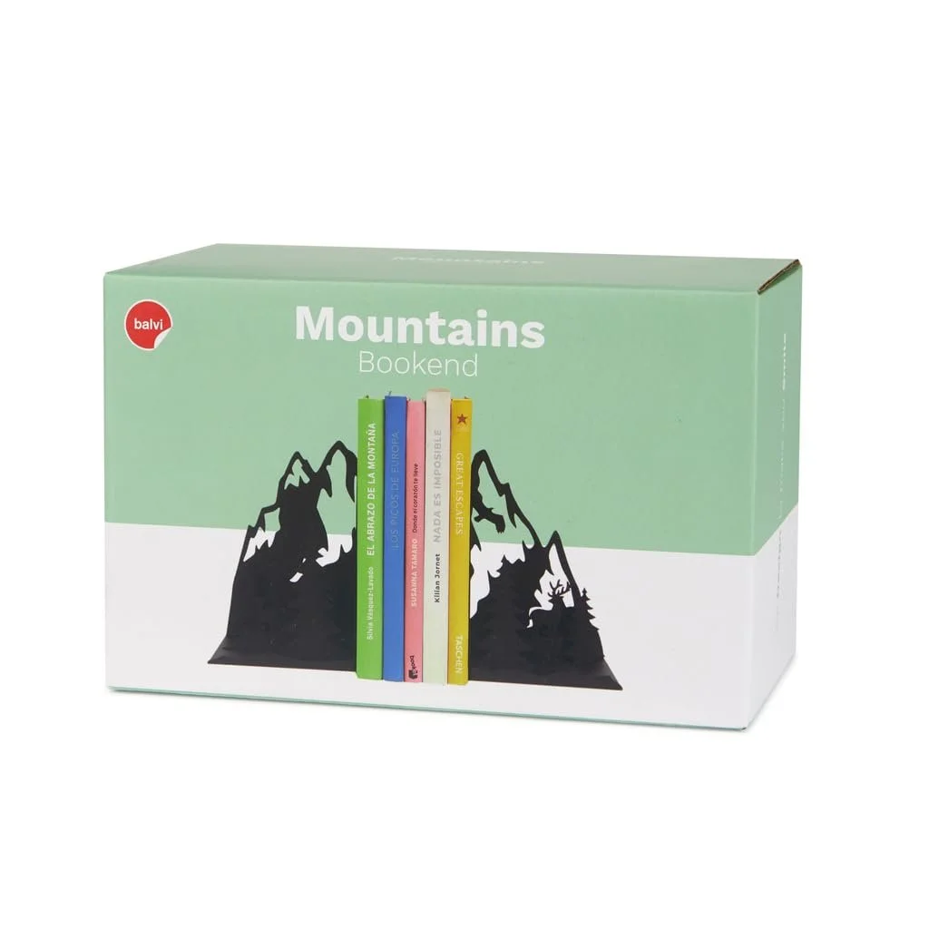 Держатели для книг Balvi Mountains Цвет Черный Нейлон, фото №2