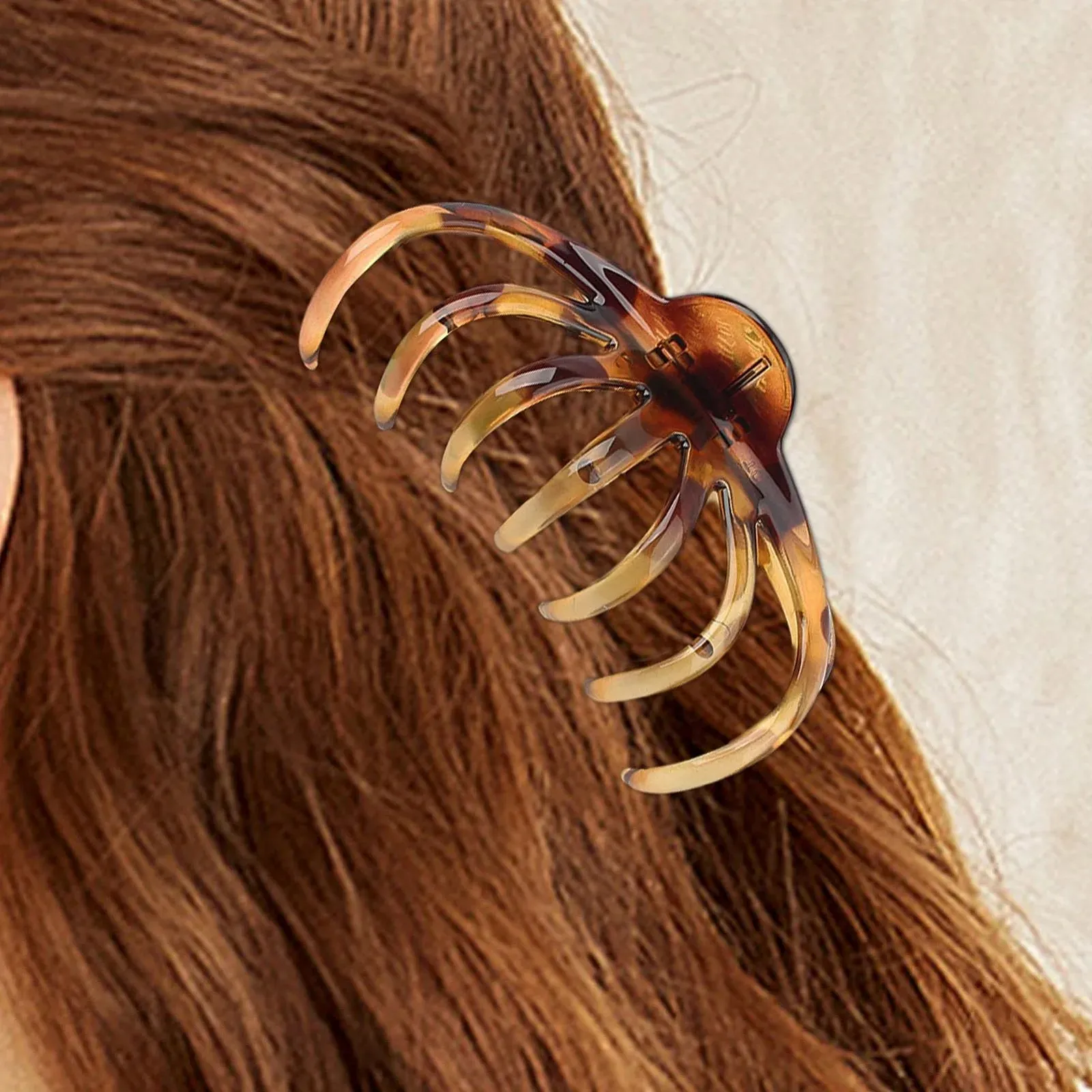 Краб для волосся Leopard, набір 4 шт, фото №3 Краб для волосся Leopard, набір 4 шт, фото №3