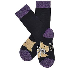 Носки RADLEY London Набор из 3 пар в подарочной коробке (Аметист) Размер 5 Аметист 5 synthetic.ua - Фото 1