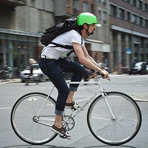 Велосипедний Шолом Melon Urban Active M-L Світло-зелений/Темно-зелений synthetic.ua - Фото 1