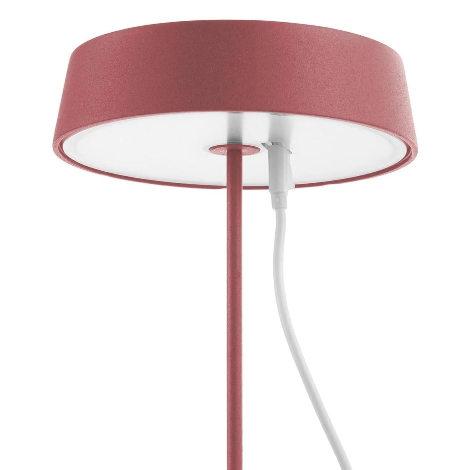 Настільна лампа акумуляторна USB C Aluminium 4400mAh 28.7 x 16 x 4 см Pink, фото №6