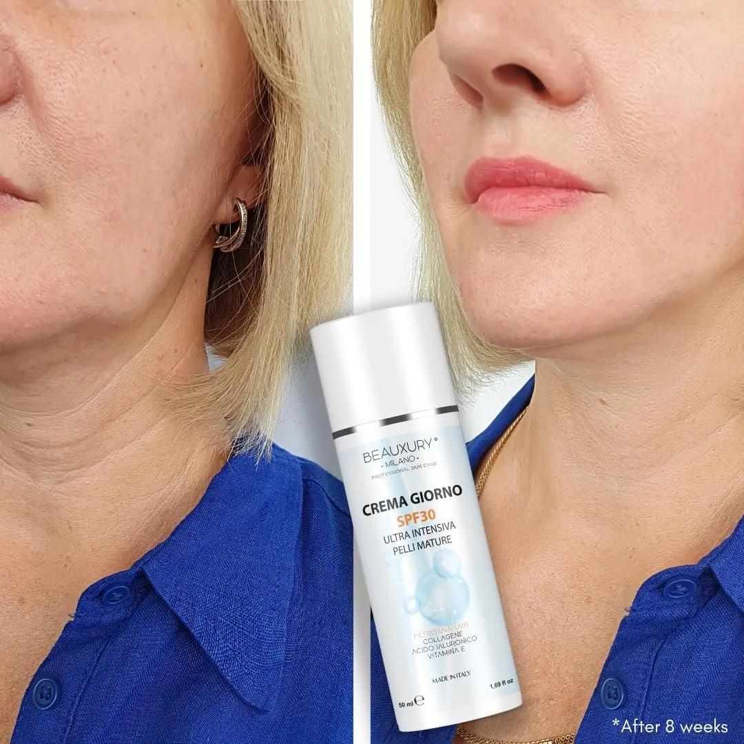 Денний крем для обличчя Beauxury Milano SPF 30 Anti-Age 50 мл, фото №6