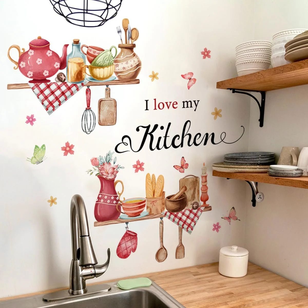 Наклейка на стіну Runtoo Кухонна тематика, фото №3