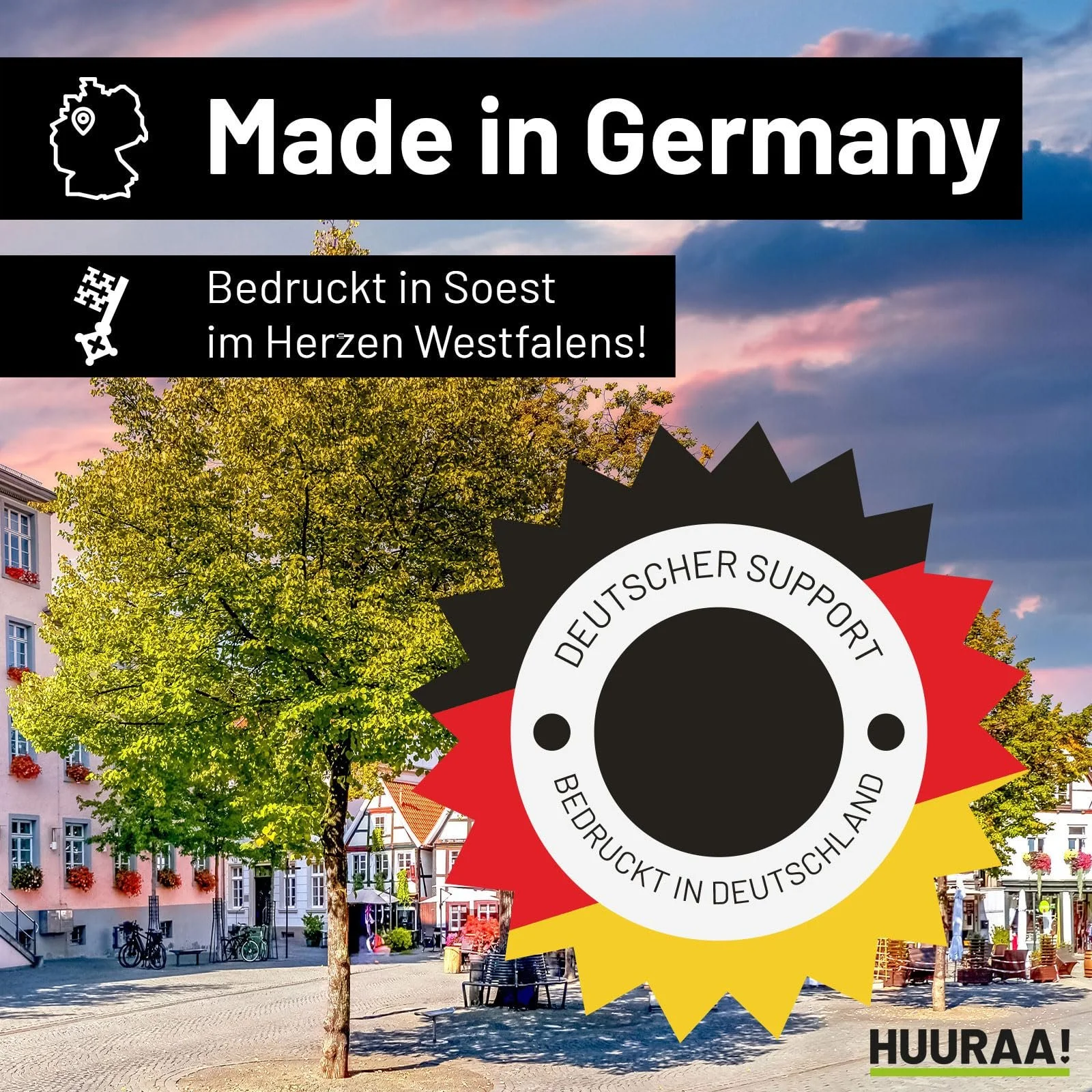 Шапка Huuraa Teutoburger Wald verliebt Geschenk Teutoburger Wald Geschenkidee, фото №4