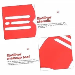 Інструмент для підводки очей FRCOLOR, силіконовий трафарет для макіяжу synthetic.ua - Фото 1