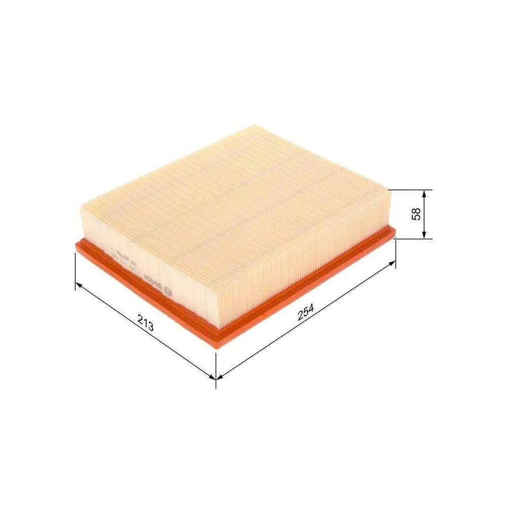 Повітряний фільтр BOSCH 1 457 433 698 для AUDI BMW ALPINA, фото №1