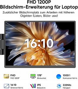 Монітор портативний 14.1" Dopesplay FHD IPS 60 Гц synthetic.ua - Фото 1