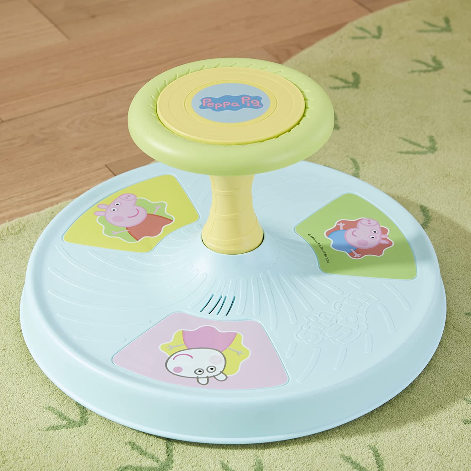 Игровой набор Playskool Peppa Pig Sit 'n Spin Musical Classic Spinning Activity Toy, фото №3