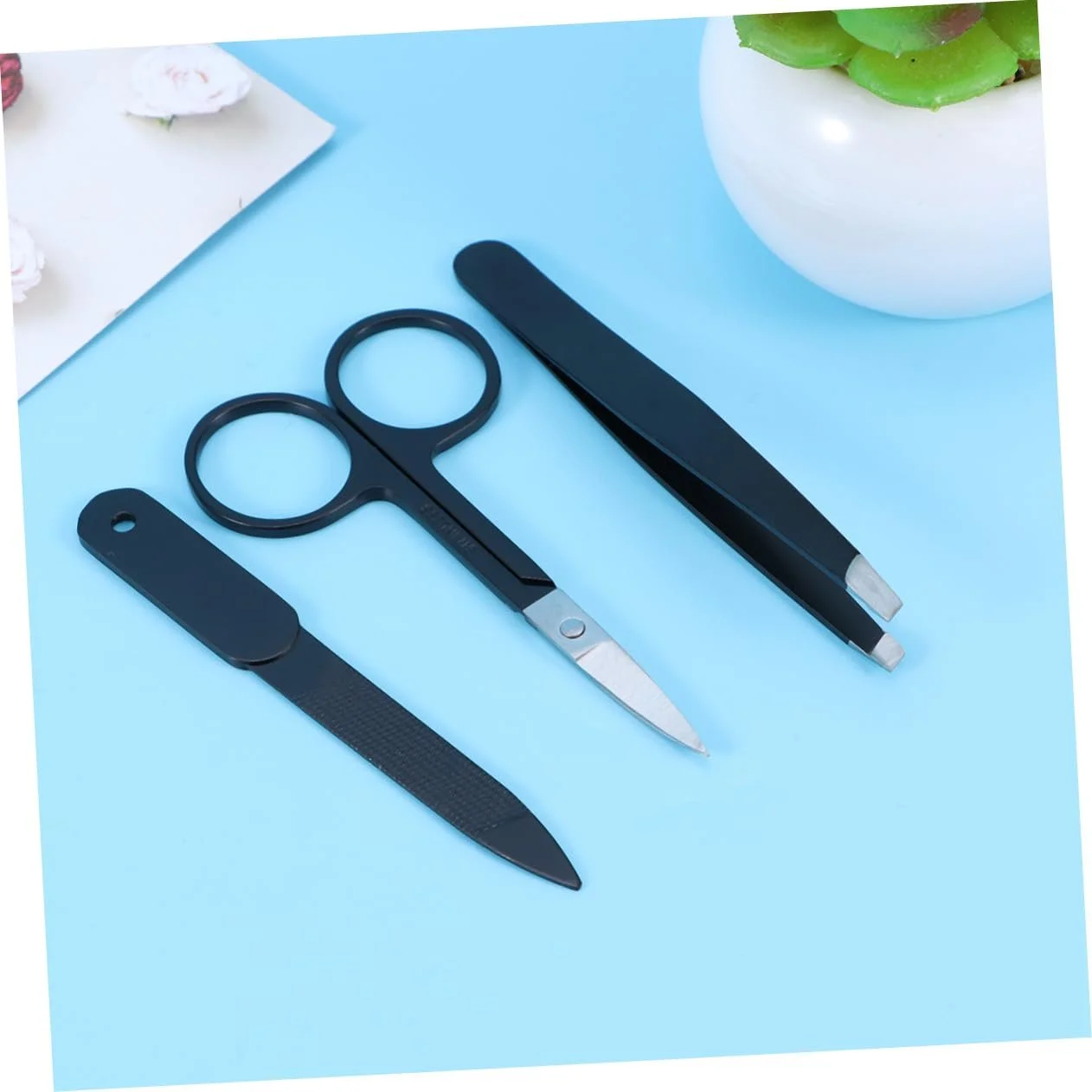 Набір манікюрний PACKOVE 5 предметів Чорний, фото №5 Набір манікюрний PACKOVE 5 предметів Чорний, фото №5