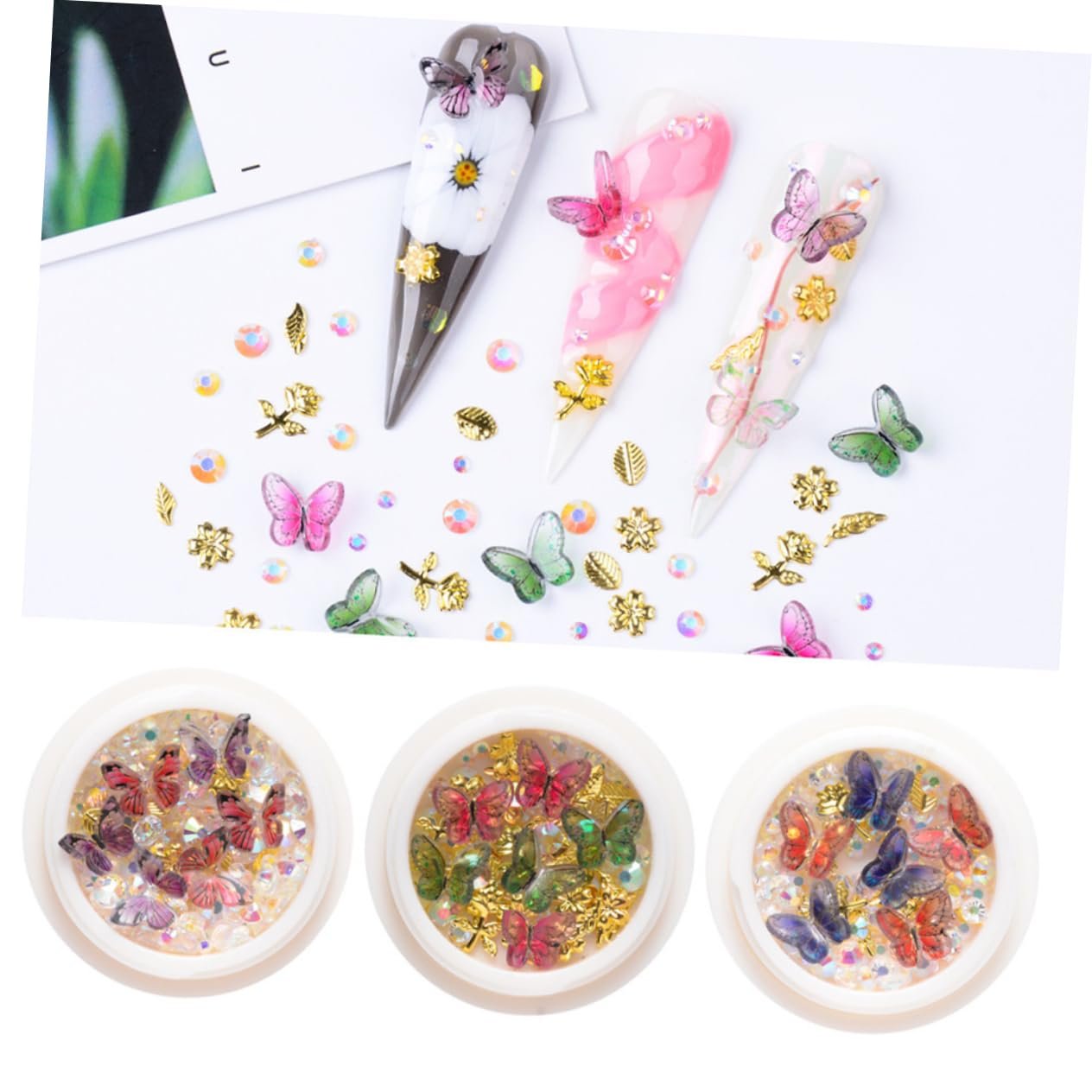 Украшения для ногтей Healeved Блестки-пайетки 6 коробок Украшения для маникюра Аксессуары для украшения ногтей, фото №3 Украшения для ногтей Healeved Блестки-пайетки 6 коробок Украшения для маникюра Аксессуары для украшения ногтей, фото №3