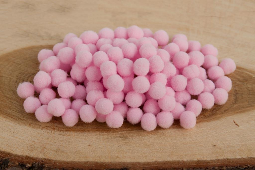 Помпоны для рукоделия Лентомания 8мм бархатные Baby pink 13 50шт POM8VLR13, фото №1 Помпоны для рукоделия Лентомания 8мм бархатные Baby pink 13 50шт POM8VLR13, фото №1