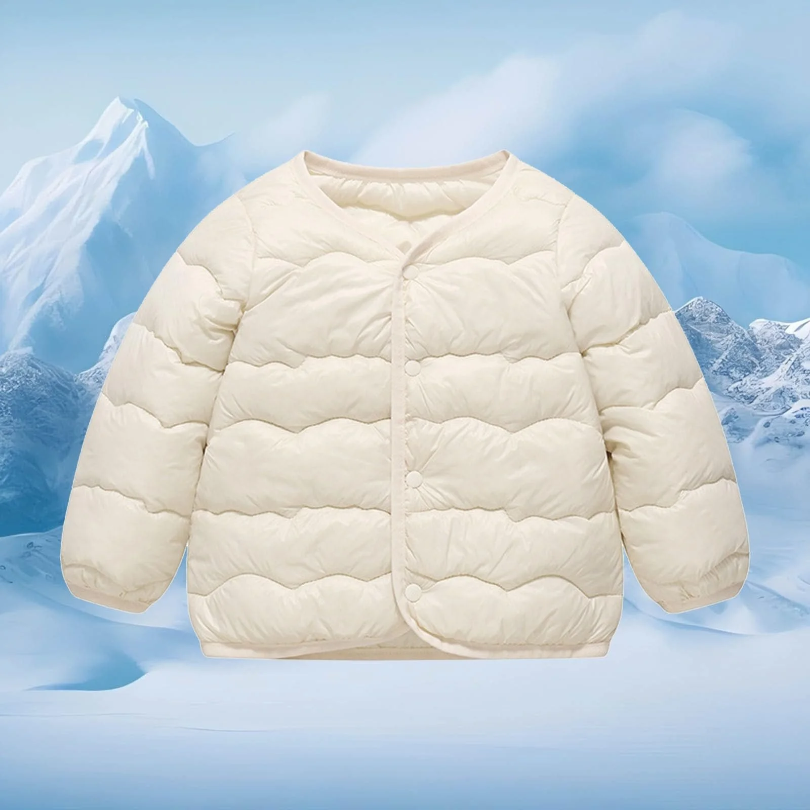 Куртка для мальчиков зимняя теплая пуховая стеганая ветрозащитная Candy Colors, фото №3