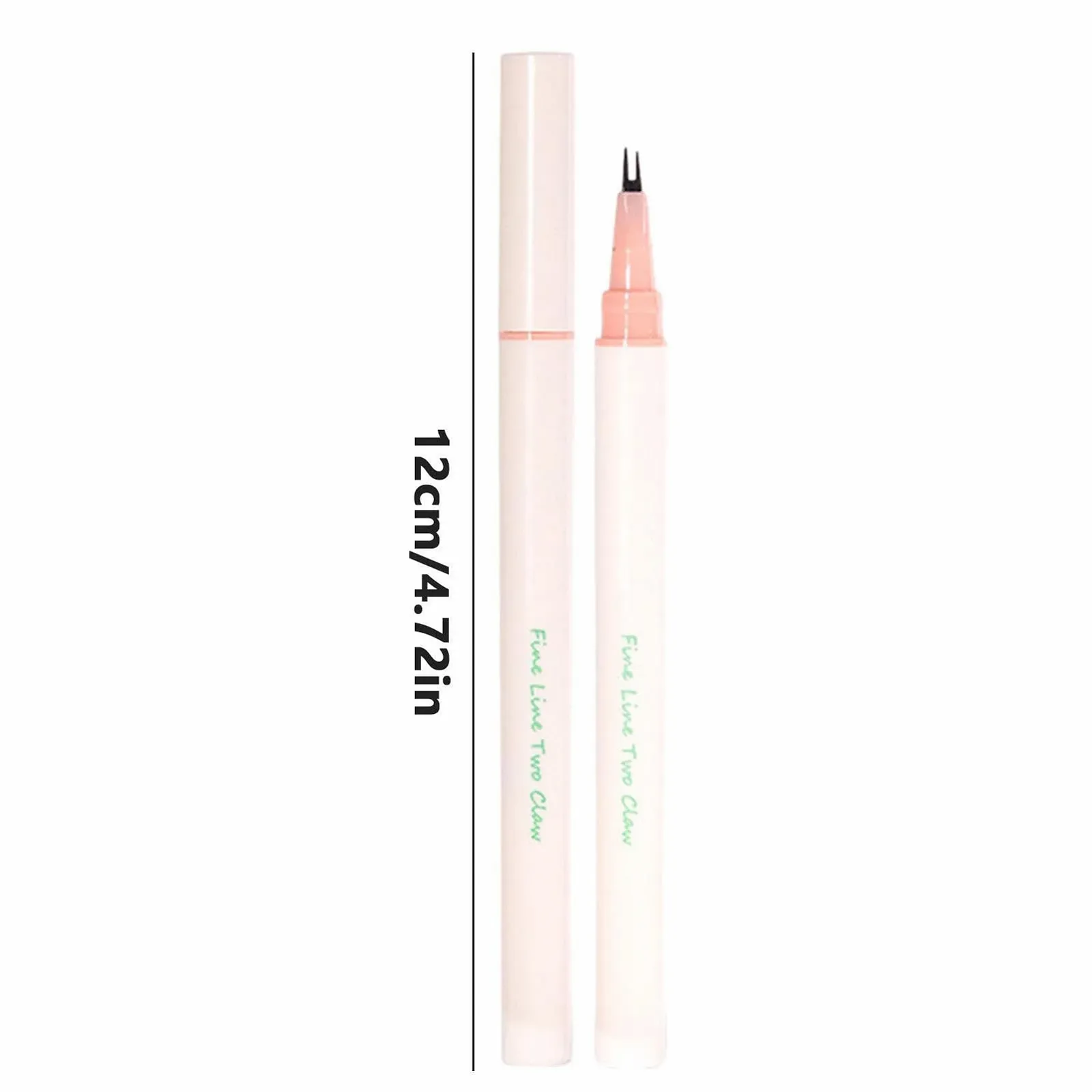 Подводка Anulely жидкая с двухзубчатой кистью, водостойкая, стойкая для макияжа глаз, фото №4