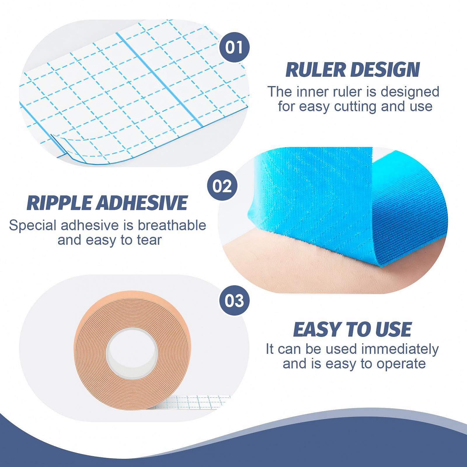 Стрічка для підтяжки обличчя 2.5 см × 5 м, для зміцнення та підтягування шкіри, фото №3 Стрічка для підтяжки обличчя 2.5 см × 5 м, для зміцнення та підтягування шкіри, фото №3