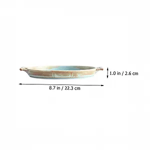 Форма для запекания Lurrose керамическая круглая термостойкая synthetic.ua - Фото 1