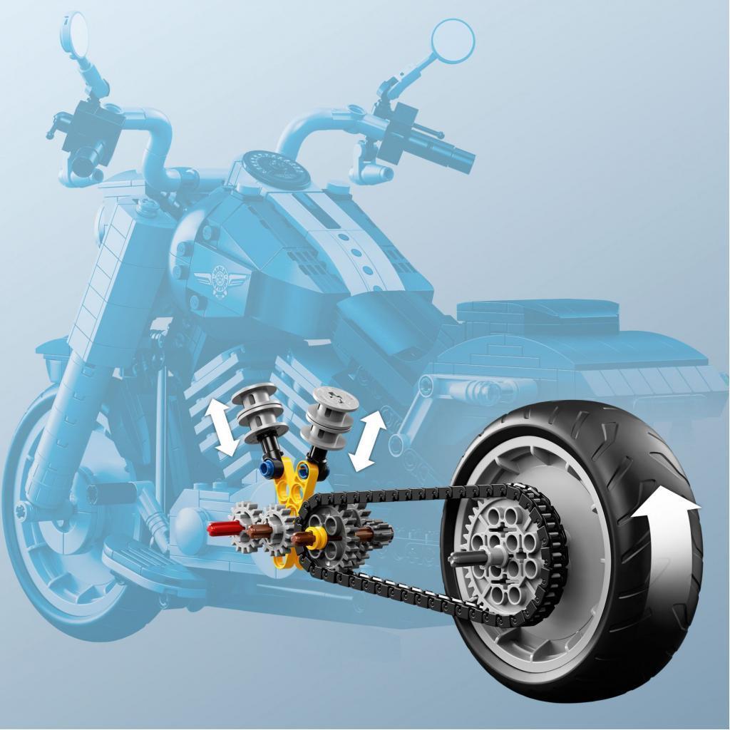 Конструктор LEGO Creator Expert Harley-Davidson Fat Boy 1023 деталей 10269, фото №6