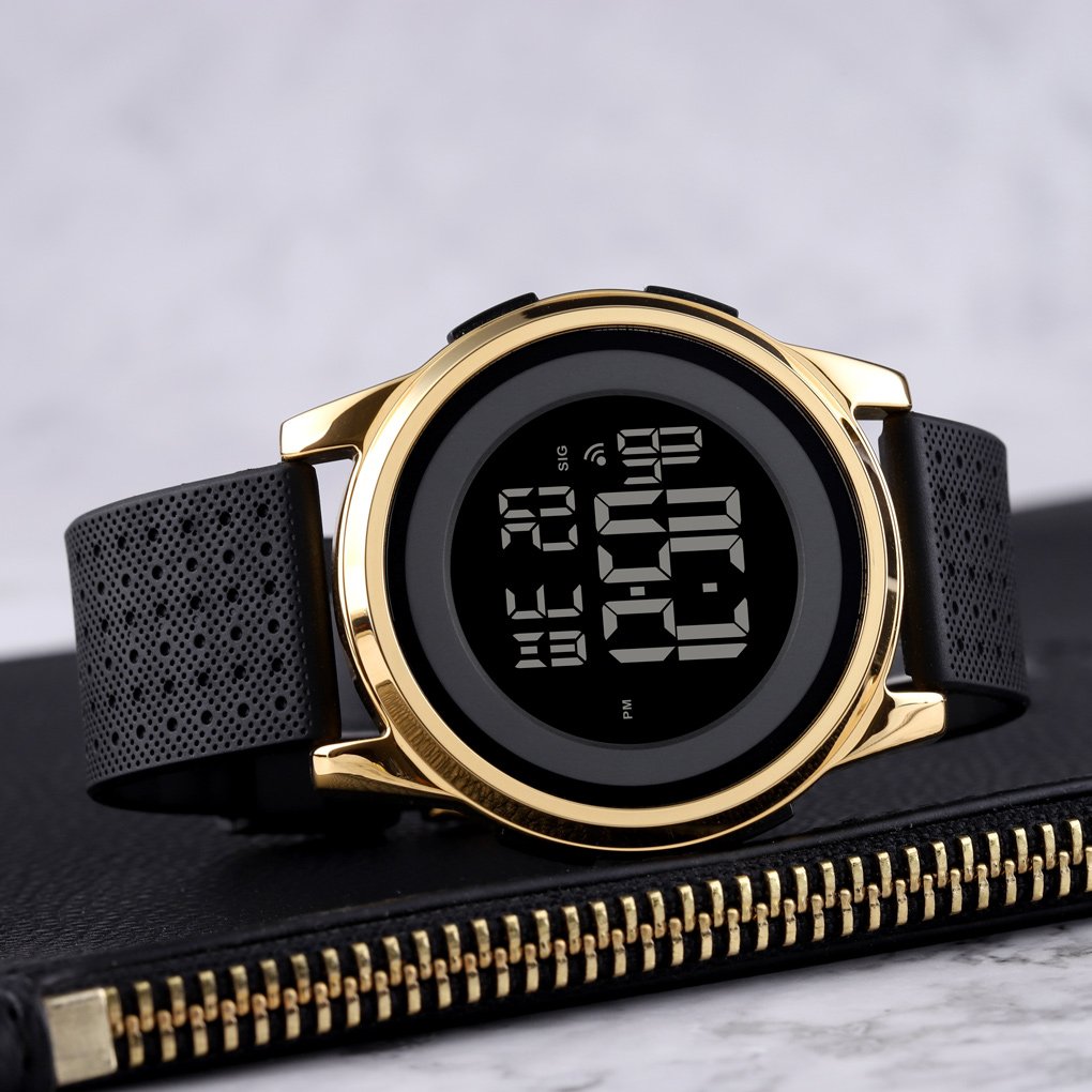 Годинник Skmei 1502GD золото, фото №4
