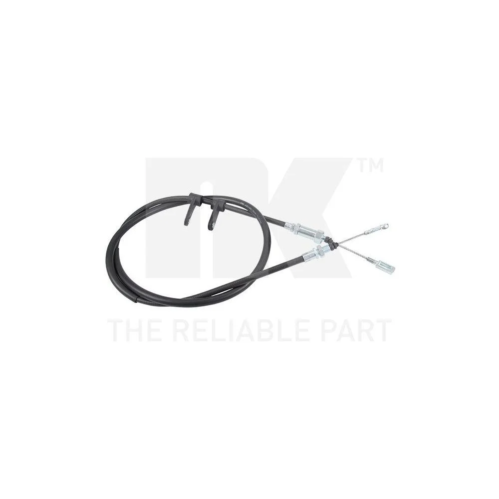 Трос стоянкового гальма NK 901971 передній для CITROËN FIAT OPEL PEUGEOT VAUXHALL, фото №1