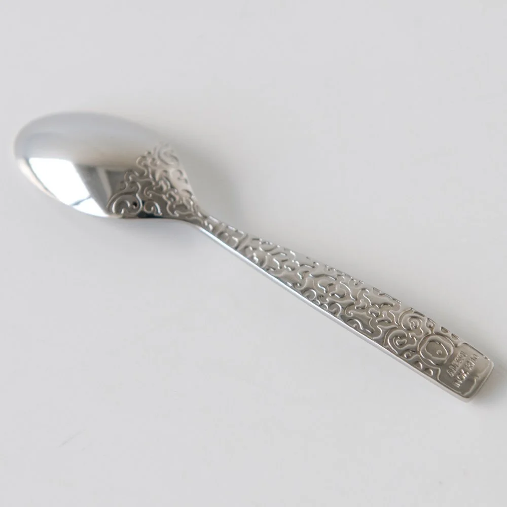 Ложка для мокко Alessi Dressed, нержавіюча сталь 18/10, полірована, срібна, 10 x 15.6 x 4.5 см, фото №2