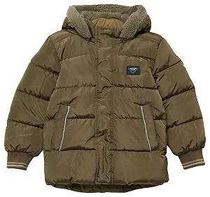 Куртка стеганная с капюшоном и принтом s.Oliver 2171489 для мальчиков - Фото 1