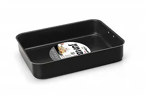 Форма для лазаньи Zanetti Jumbo Антипригарная 30 x 22 см Прямоугольная Черная synthetic.ua - Фото 1