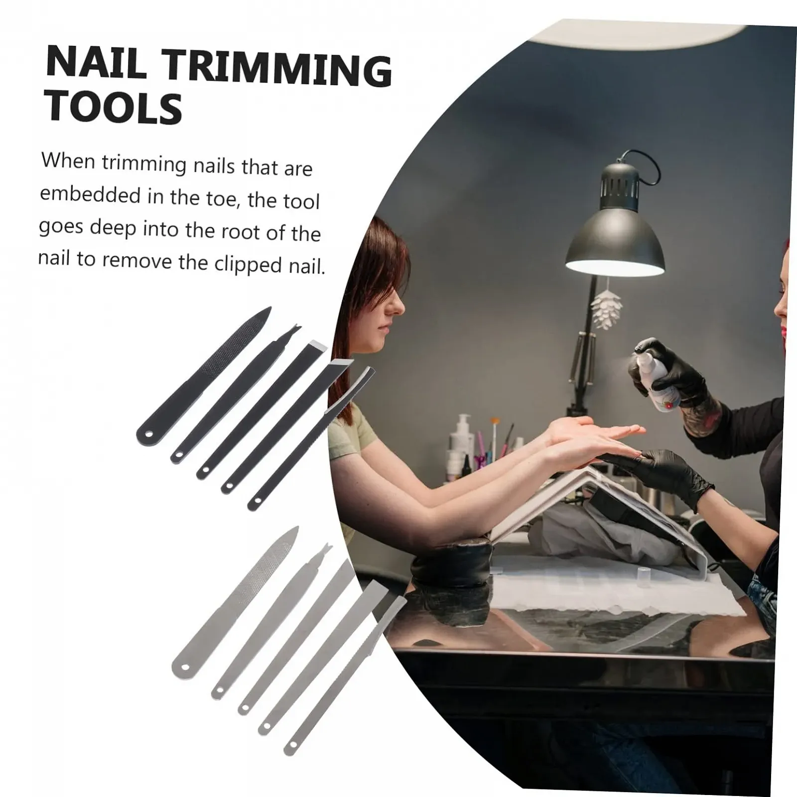 Набор инструментов для маникюра CALLARON 10 предметов, фото №5 Набор инструментов для маникюра CALLARON 10 предметов, фото №5