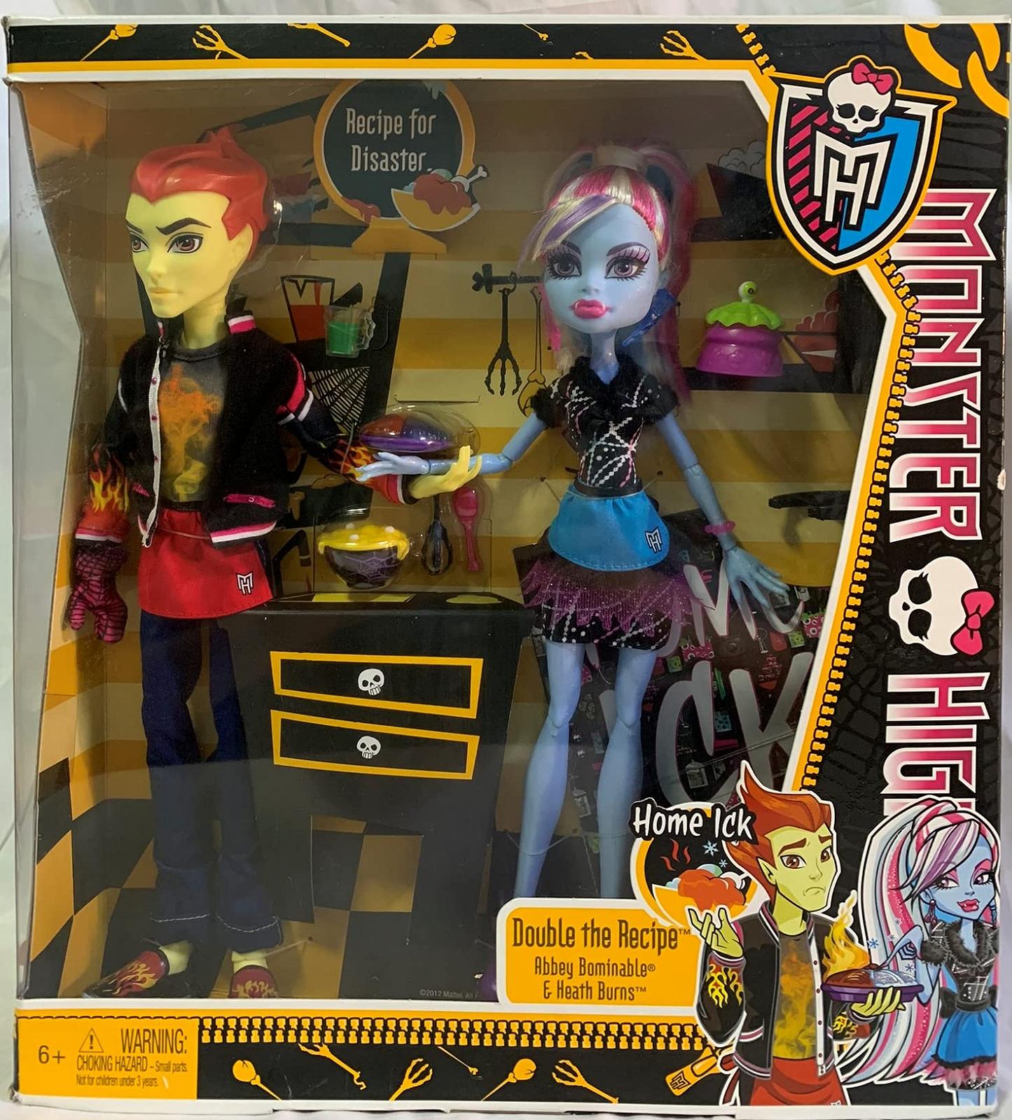 Кукла Mattel Monster High Abbey Bominable и Heath Burns, фото №1 Кукла Mattel Monster High Abbey Bominable и Heath Burns, фото №1