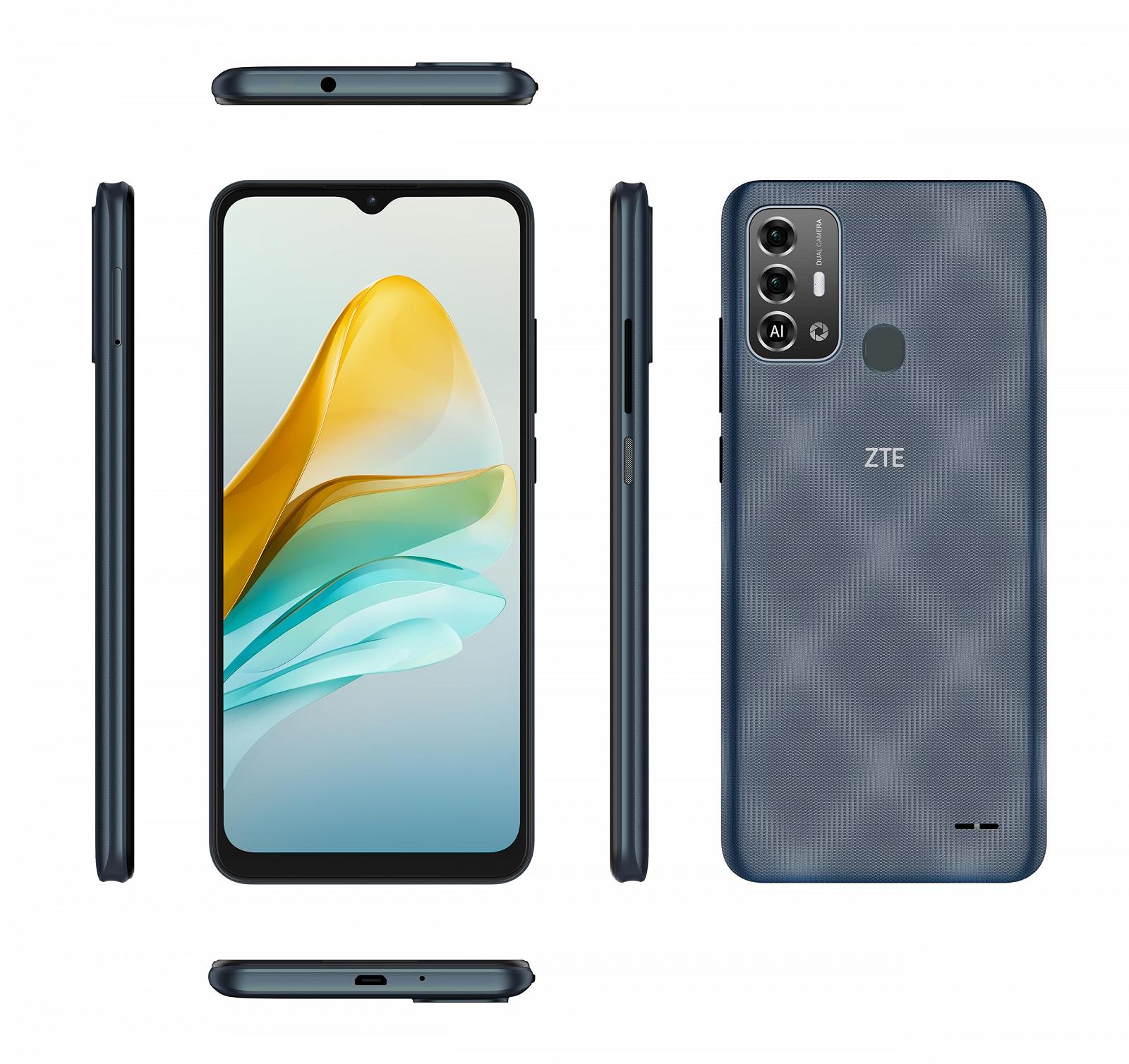 Смартфон ZTE Blade A53 Pro 6.52 дюйма HD+ 4/64 GB 13 MP 5000 mAh Midnight Blue, фото №9