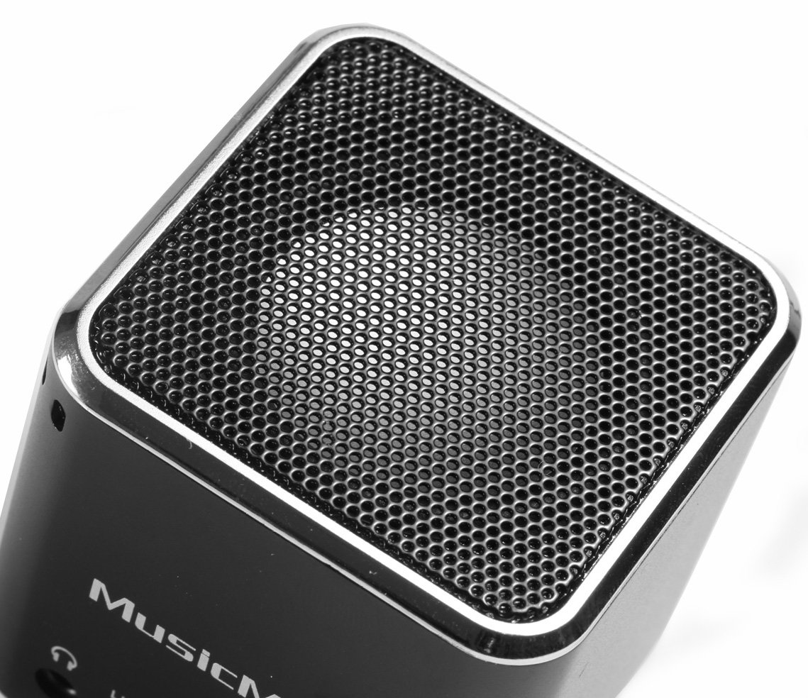 Мини-саундстейшн MusicMan TXX3527 (MP3 Player, громкоговоритель, функция Line In, слот для SD/microSD карт) черный, фото №4