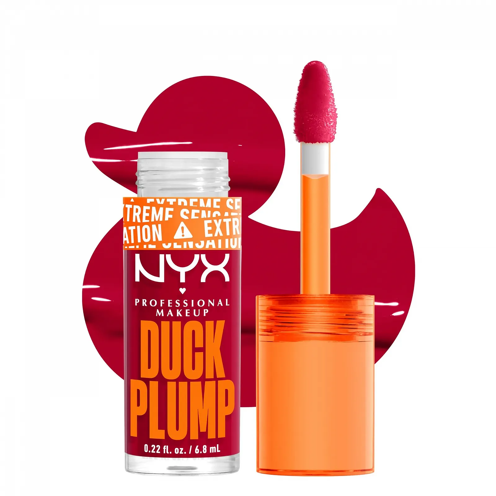 Блеск для губ NYX Professional Makeup Duck Plump Lip Lacquer Hall of Flame, фото №1 Блеск для губ NYX Professional Makeup Duck Plump Lip Lacquer Hall of Flame, фото №1