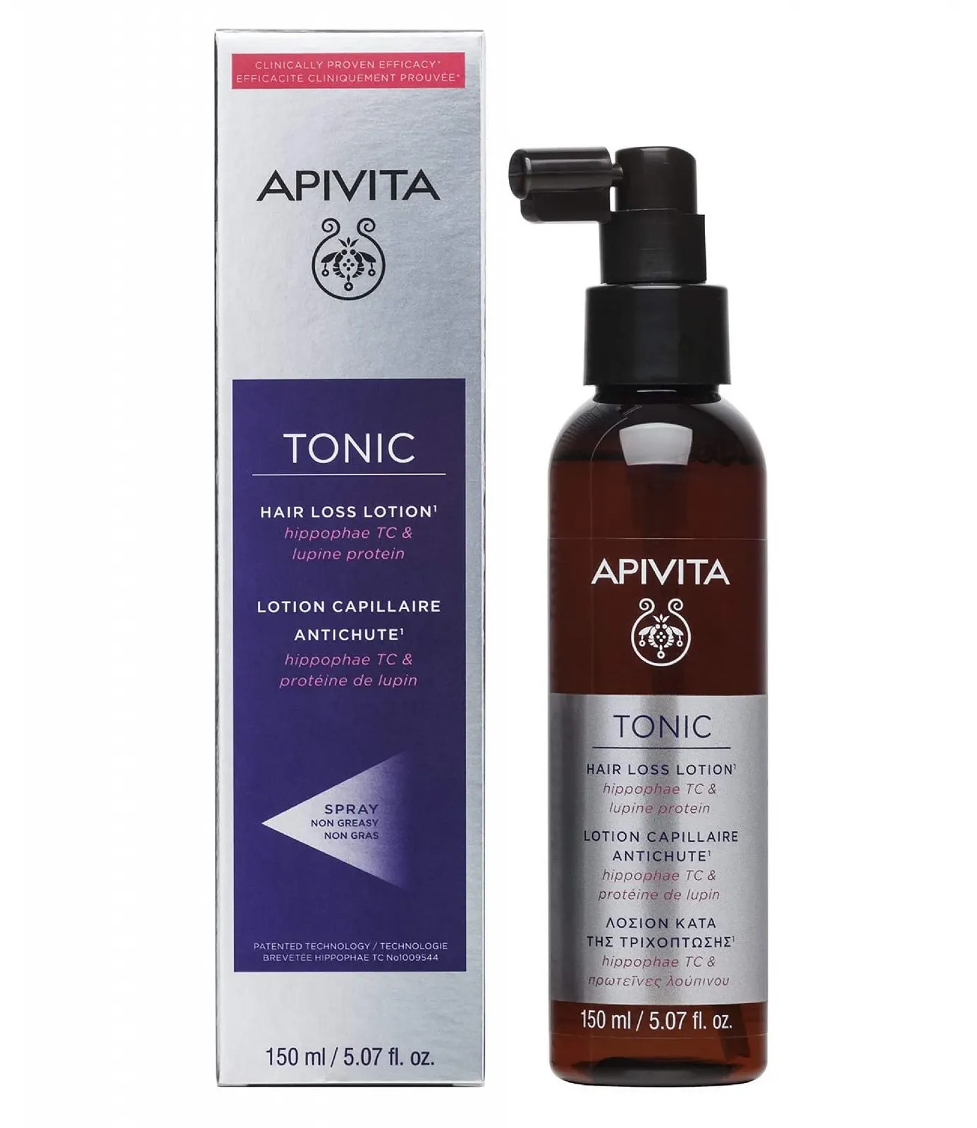 Лосьйон Apivita Проти випадіння волосся 150мл, фото №1