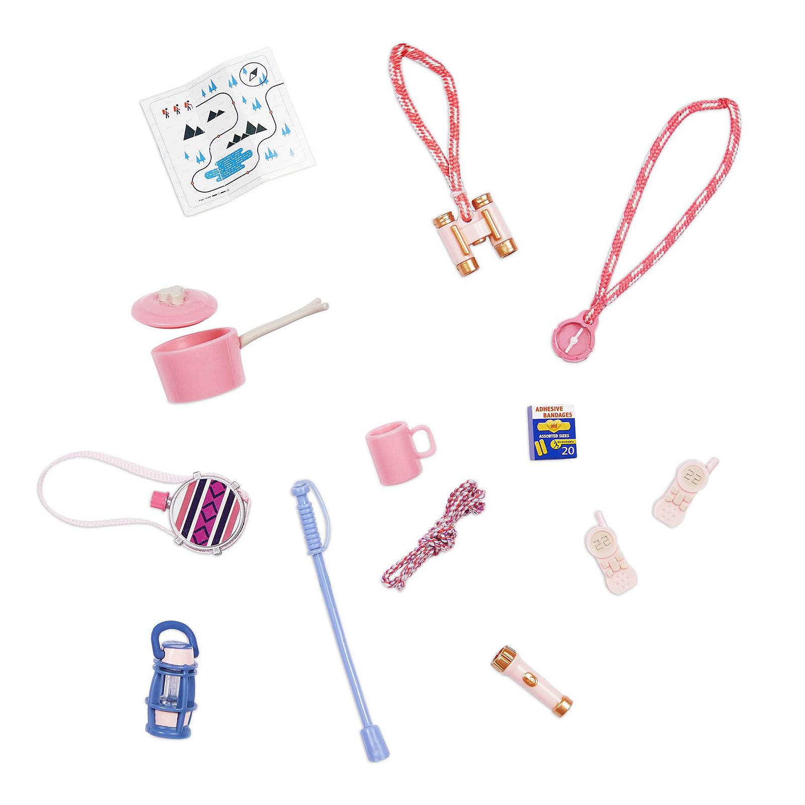 Міні-лялька Lori Набір для походів Farahs Одяг та аксесуари для ляльок 15 см Іграшка для дітей 3 роки +, фото №5