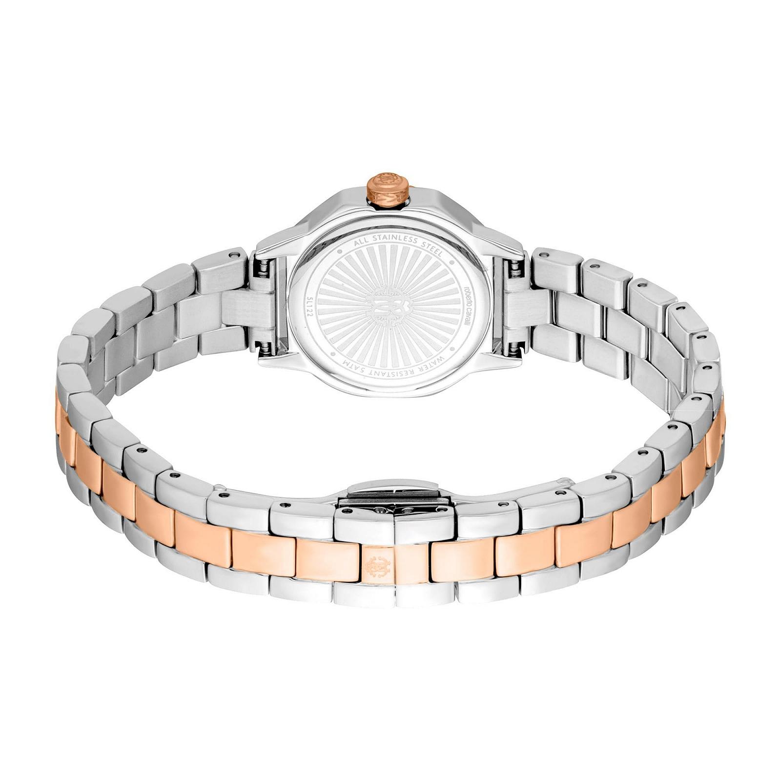 Женские аналоговые часы Roberto Cavalli RC5L122M0095, серебристо-серый, фото №3