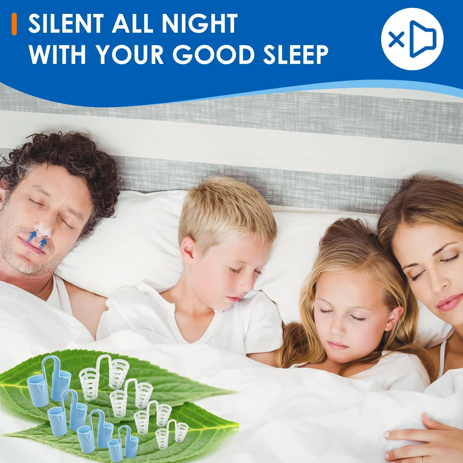 Роздільник для носа, Пристрій проти хропіння, Кліпса, фото №2