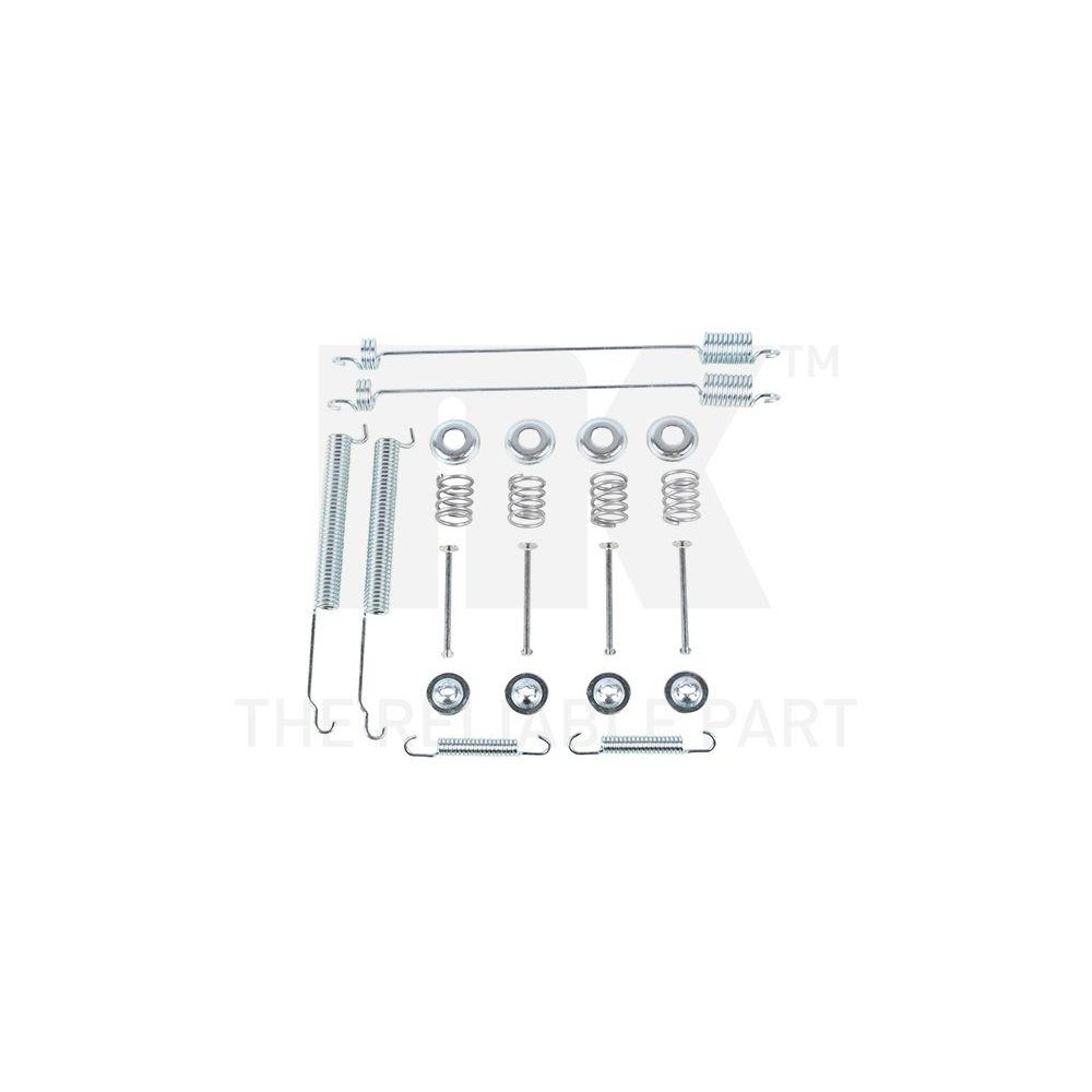 Комплект аксессуаров, тормозные колодки NK 7922970 для NISSAN задний мост, фото №1