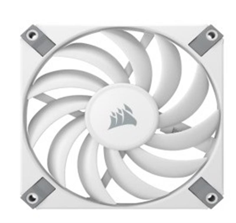 Вентилятор Corsair AF120 Slim White (CO-9050145-WW), 120x120x15мм 4-пін, білий, фото №1